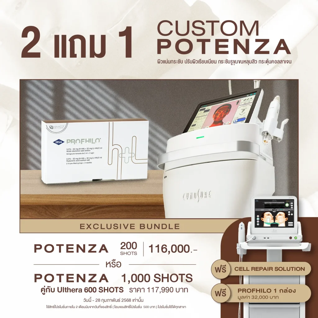 DSK Clinic - Custom Potenza & Profhilo Promotion January 2025